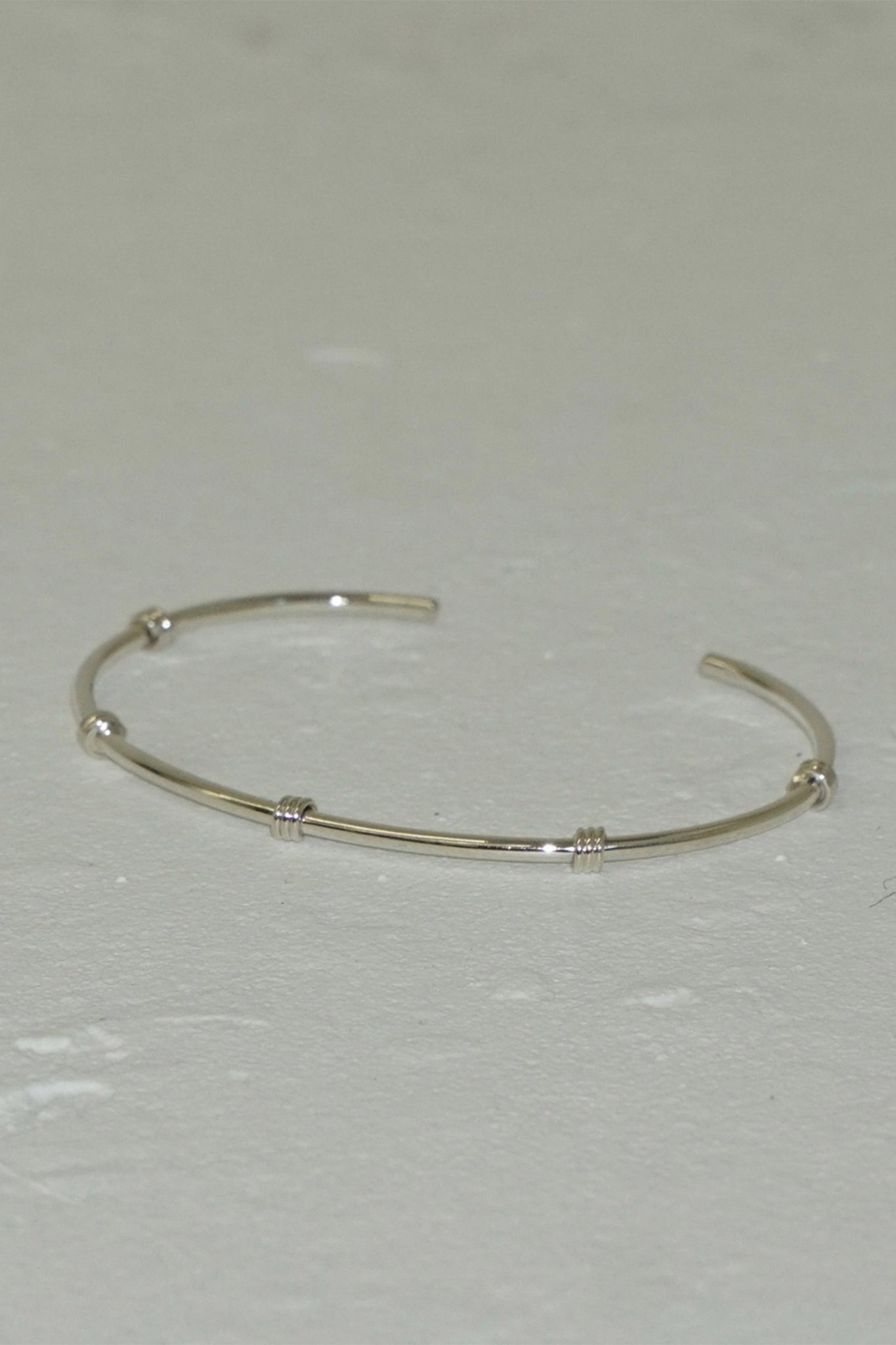 Silver Knot Cuff