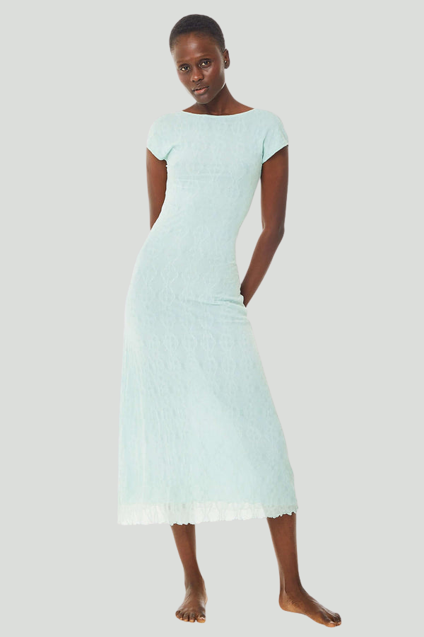 Mariposa Backless Midi Dress