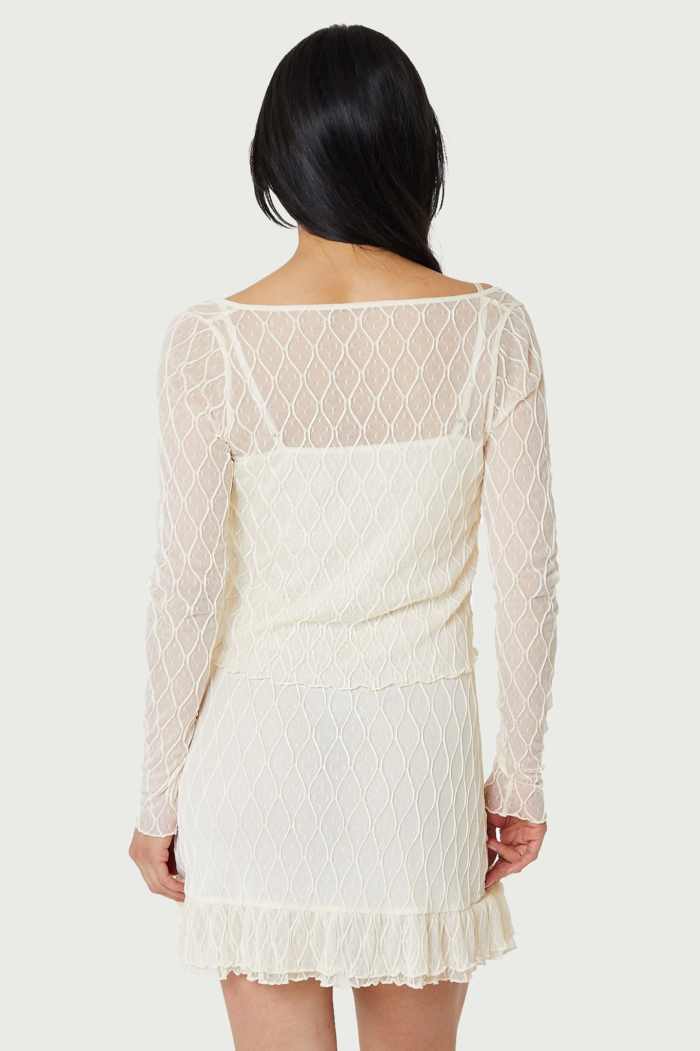 Wanda Mesh Tie Top