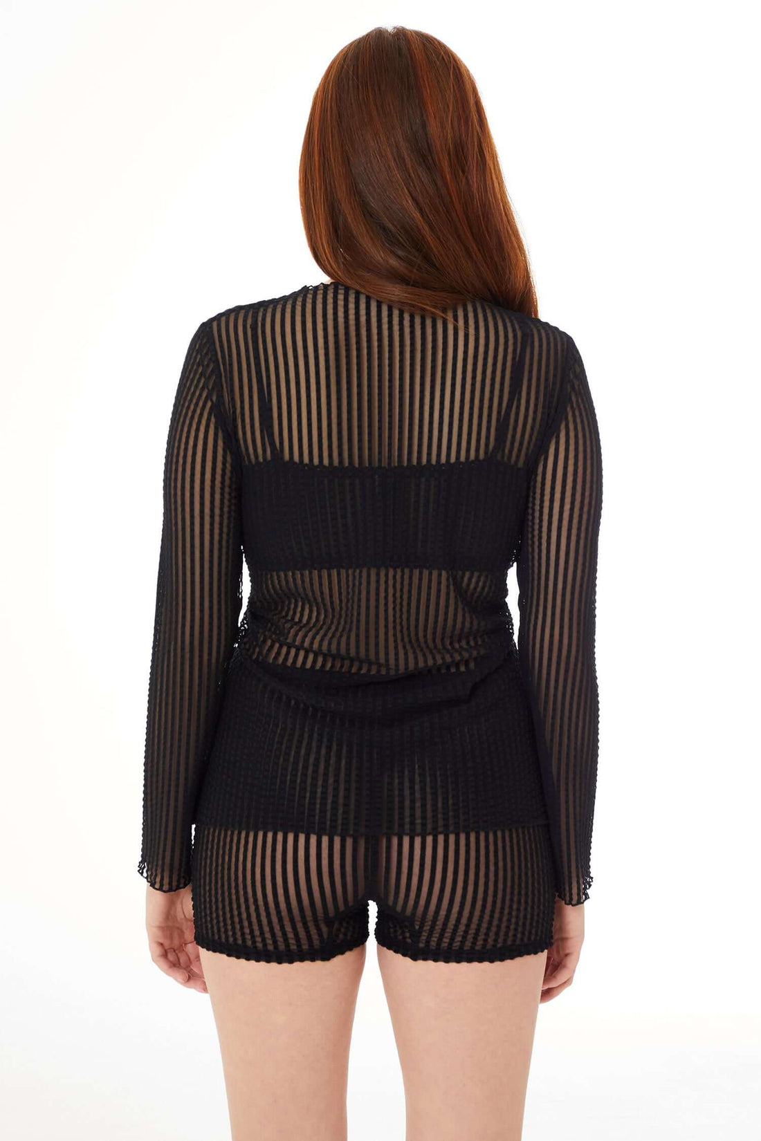 Addison Mesh Long Sleeve Top