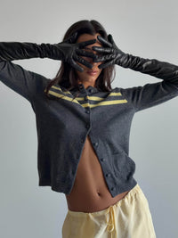 Charcoal/Butter / XS/S