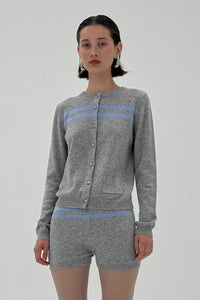 Heather Grey/ Cotton Blue / XS/S
