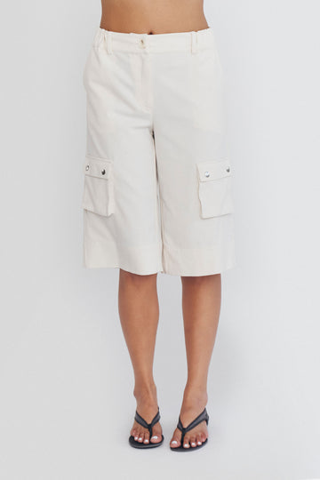 LEON SHORTS IN BUTTERCREAM
