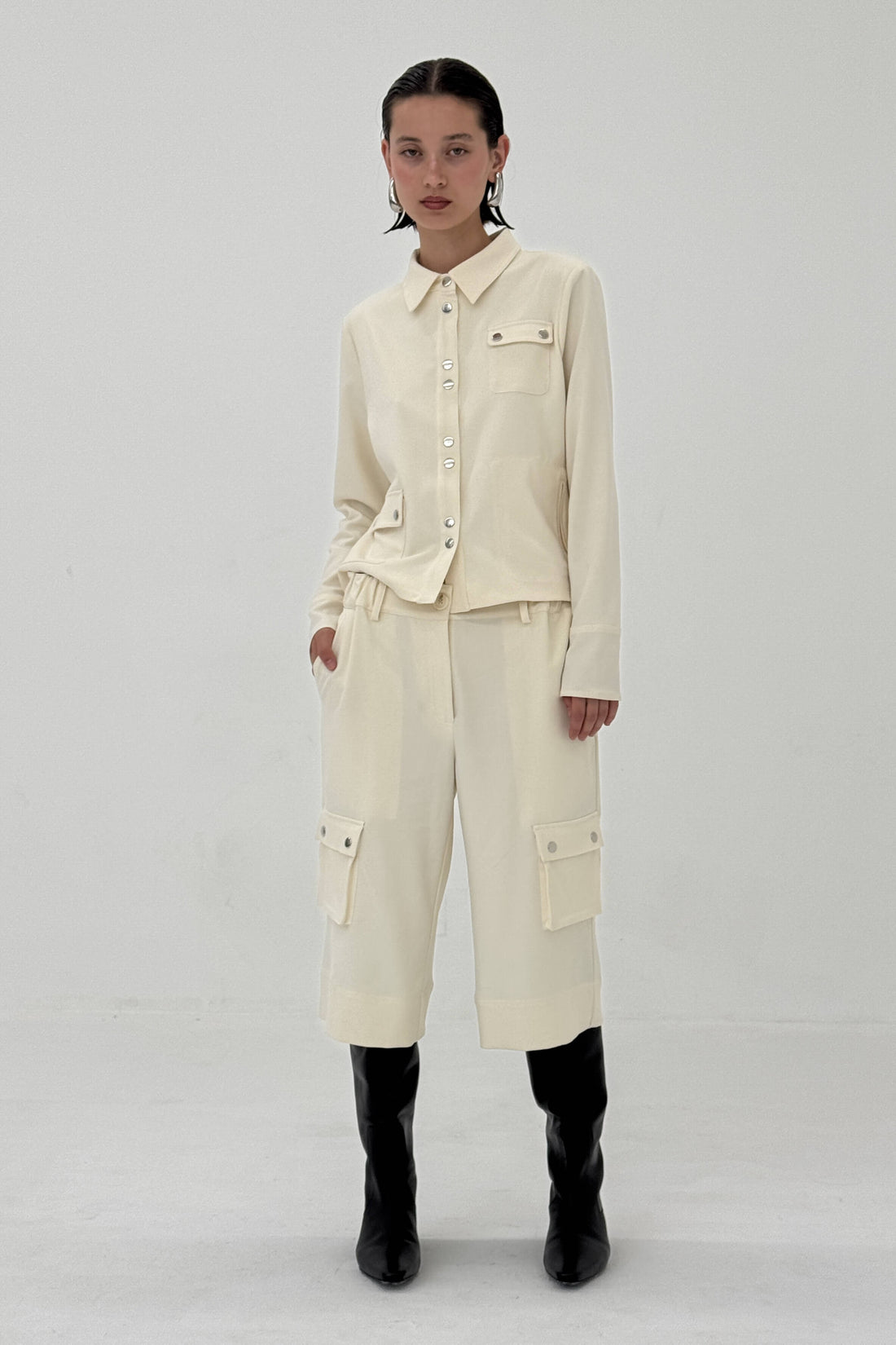 LEON JACKET IN BUTTERCREAM