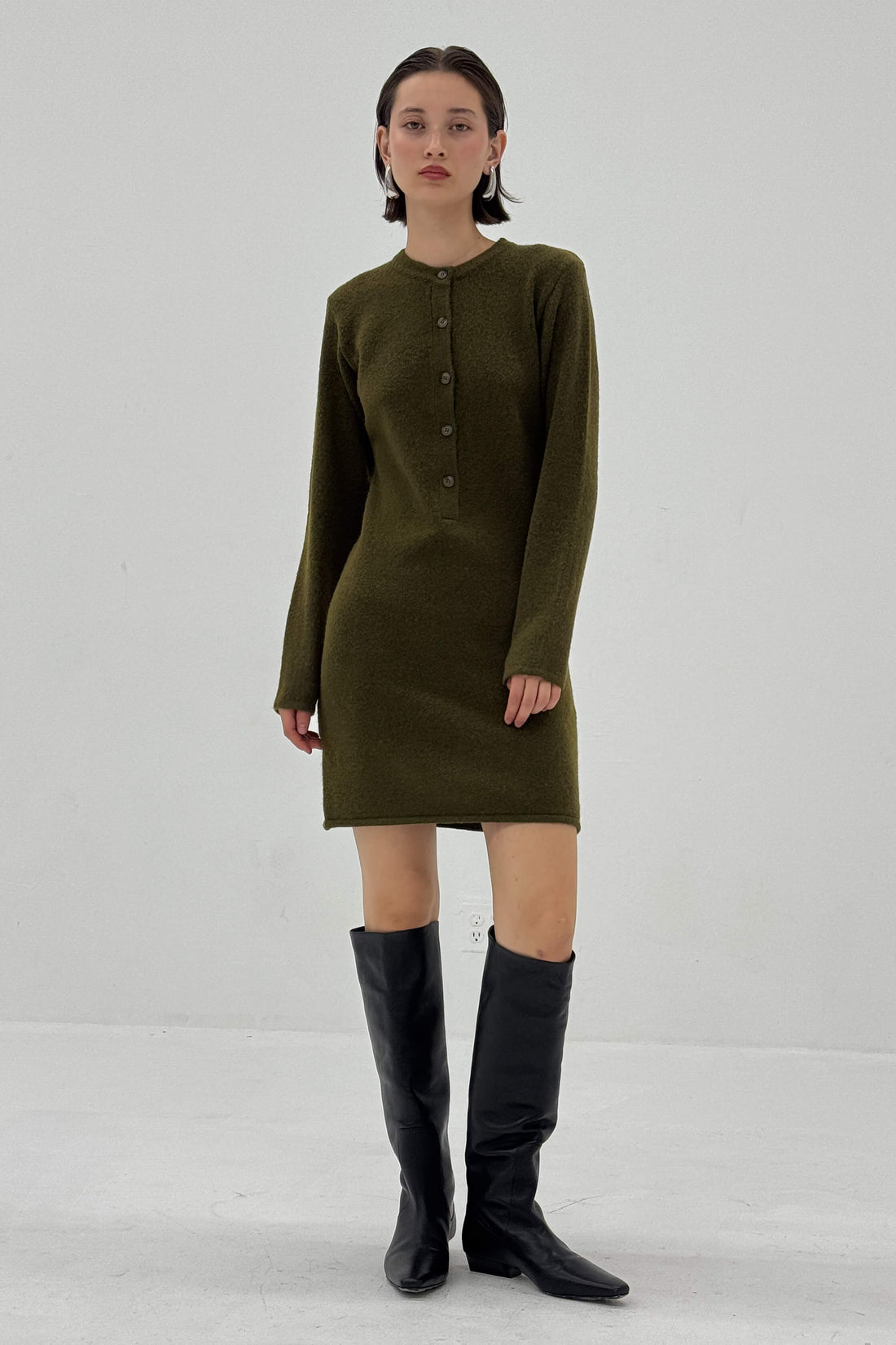 Slouchy Long Sleeve Dress
