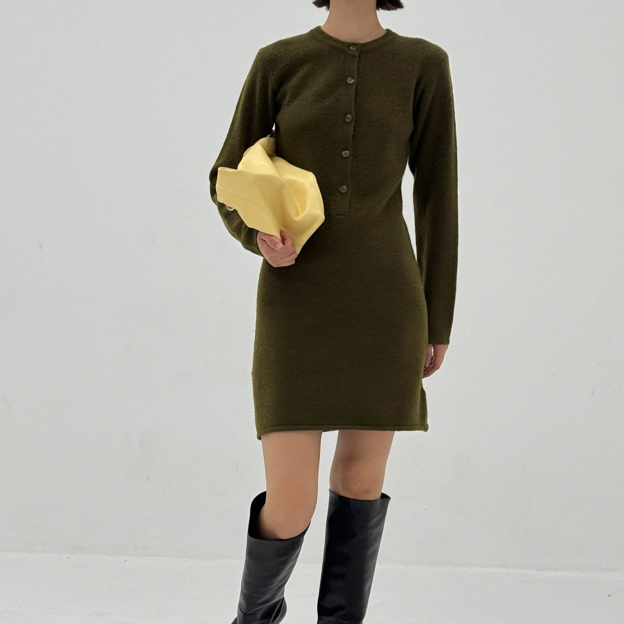 Slouchy Long Sleeve Dress
