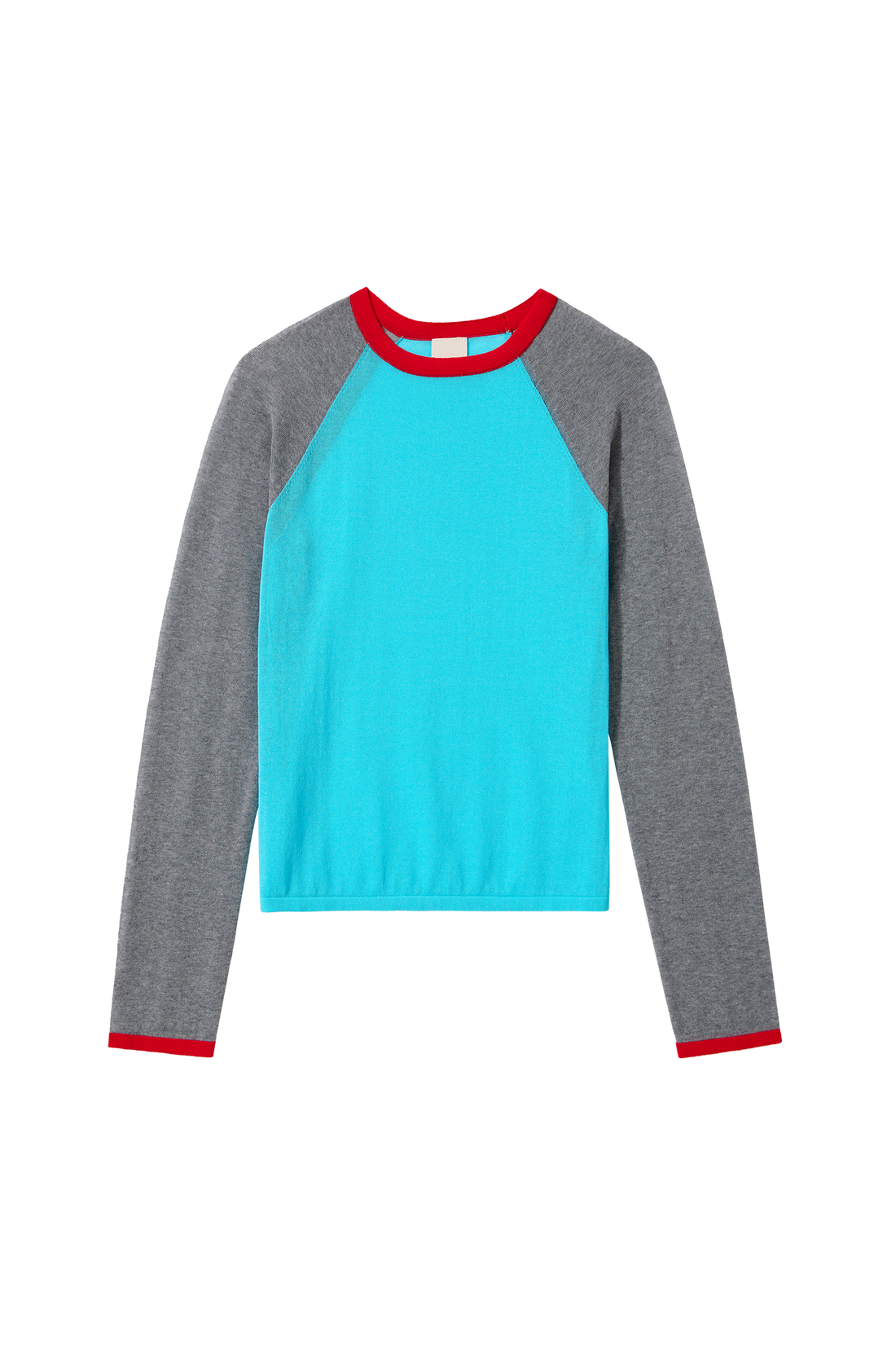 MIRINAE RAGLAN KNIT TOP IN GELEIRA MULTI