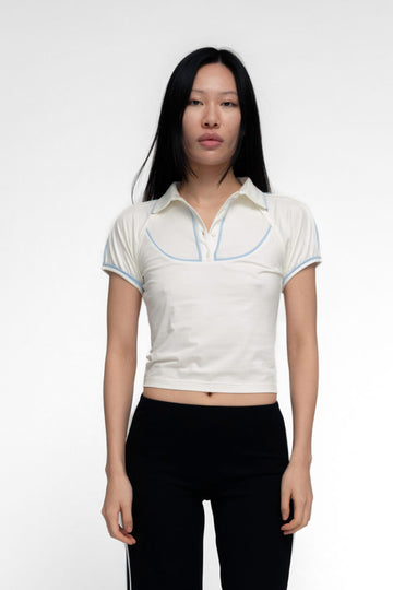 HARIN TEE IN WHITE
