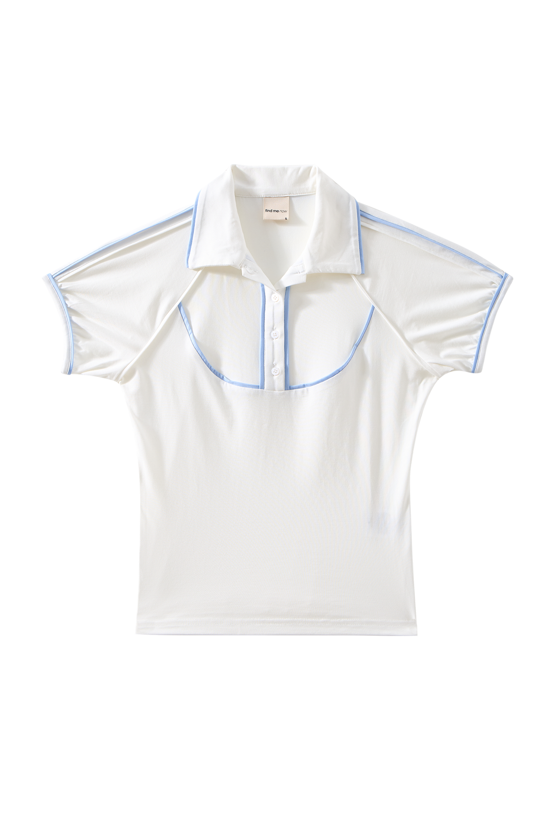 HARIN TEE IN WHITE