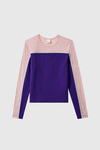 PURPLE COLORBLOCK / XS