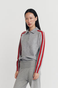 CHARCOAL AND SCARLET / XS/S