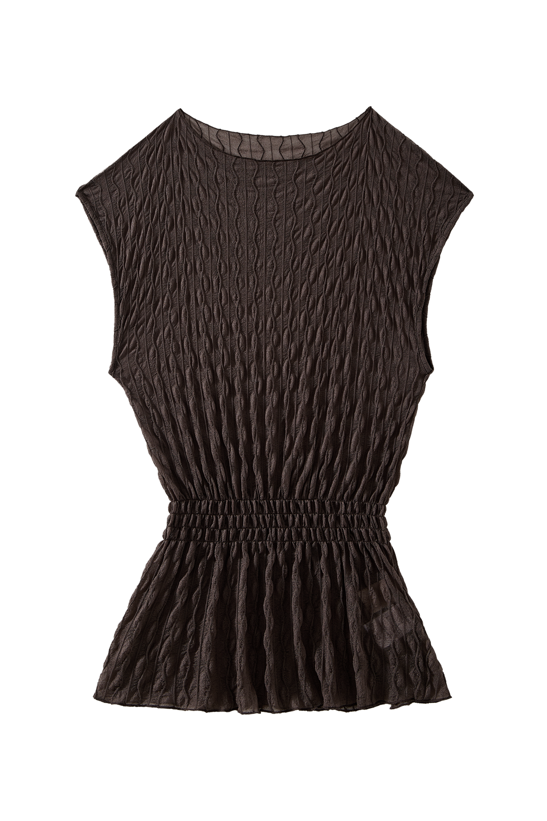 BEATRIZ TUNIC IN CHOCOLATE