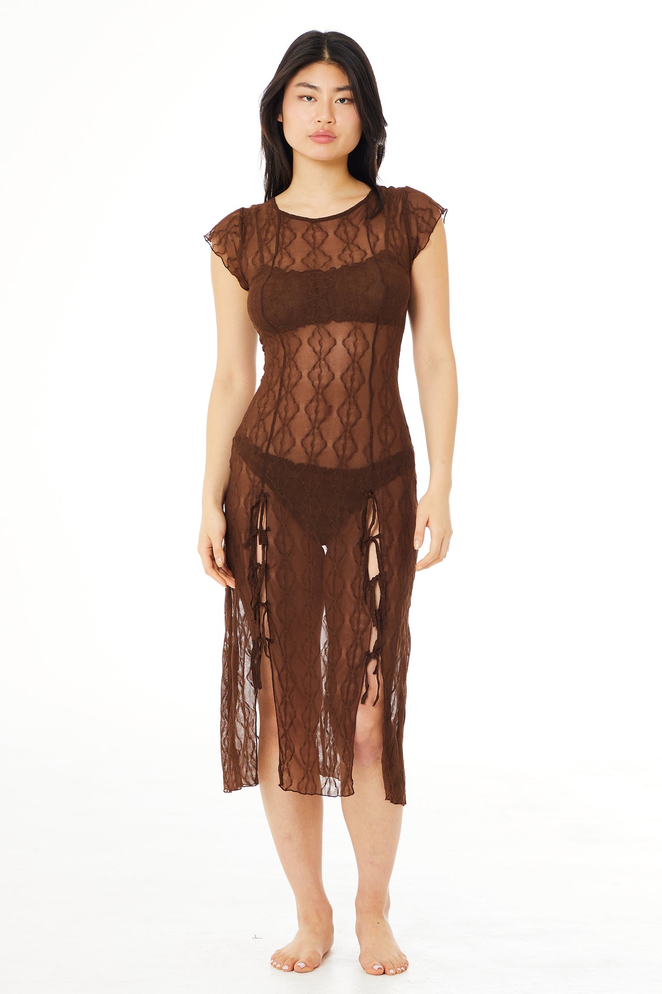 Mariposa Lace Midi Dress