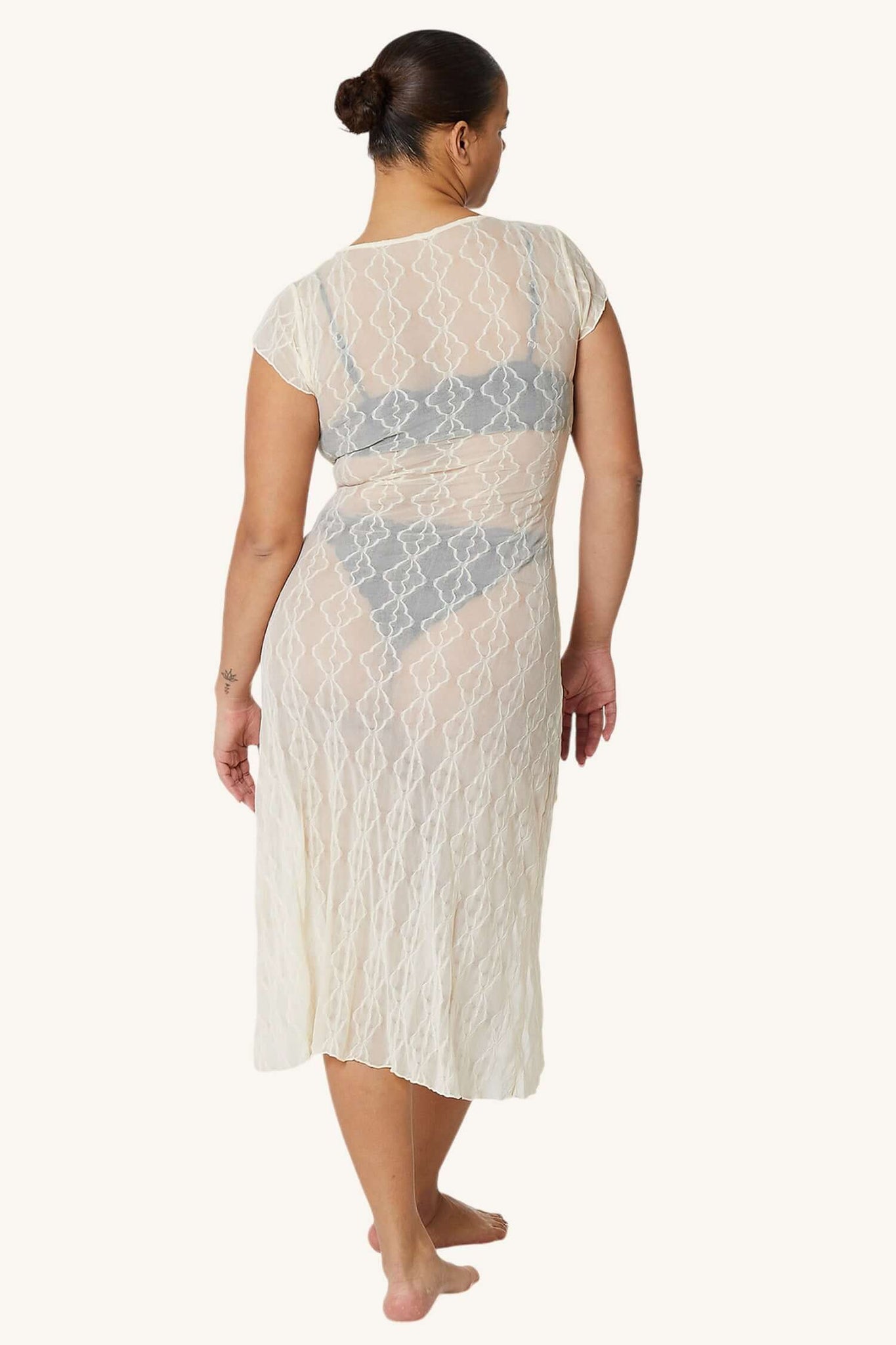 Mariposa Lace Midi Dress