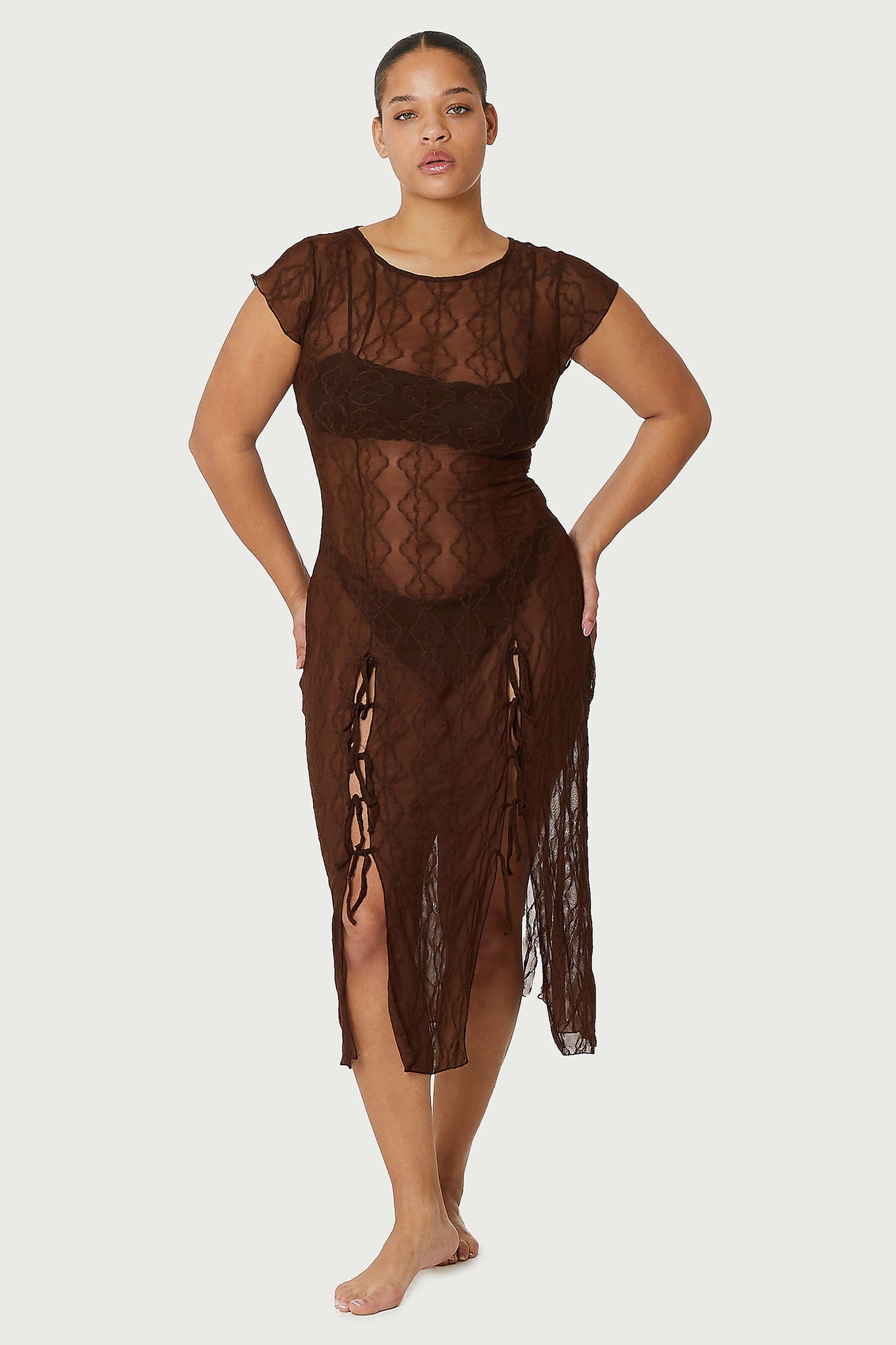 Mariposa Lace Midi Dress