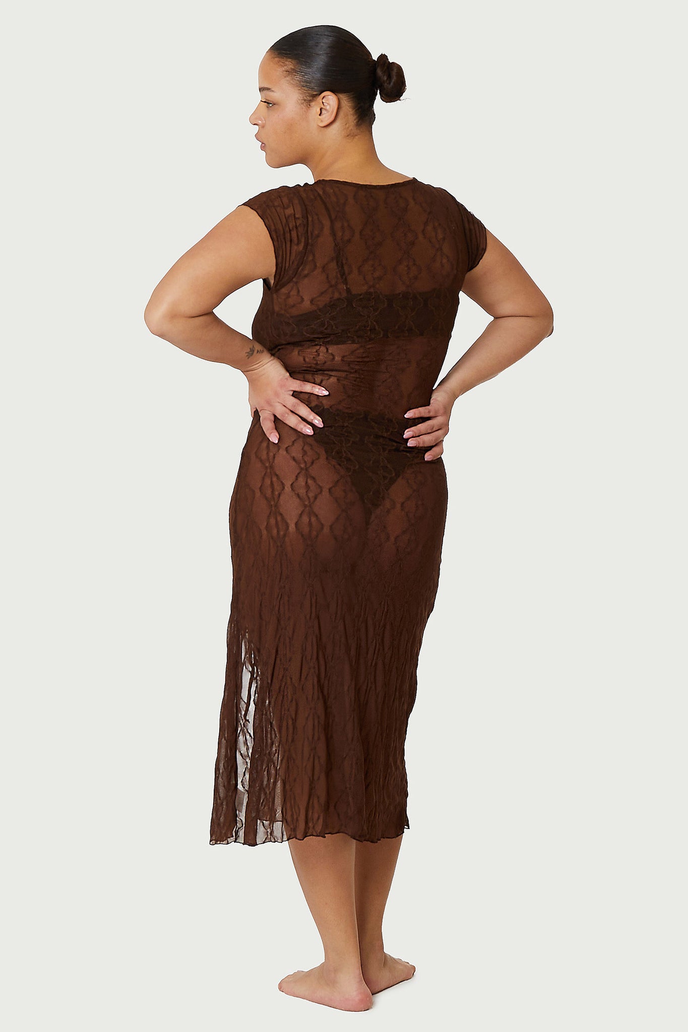 Mariposa Lace Midi Dress