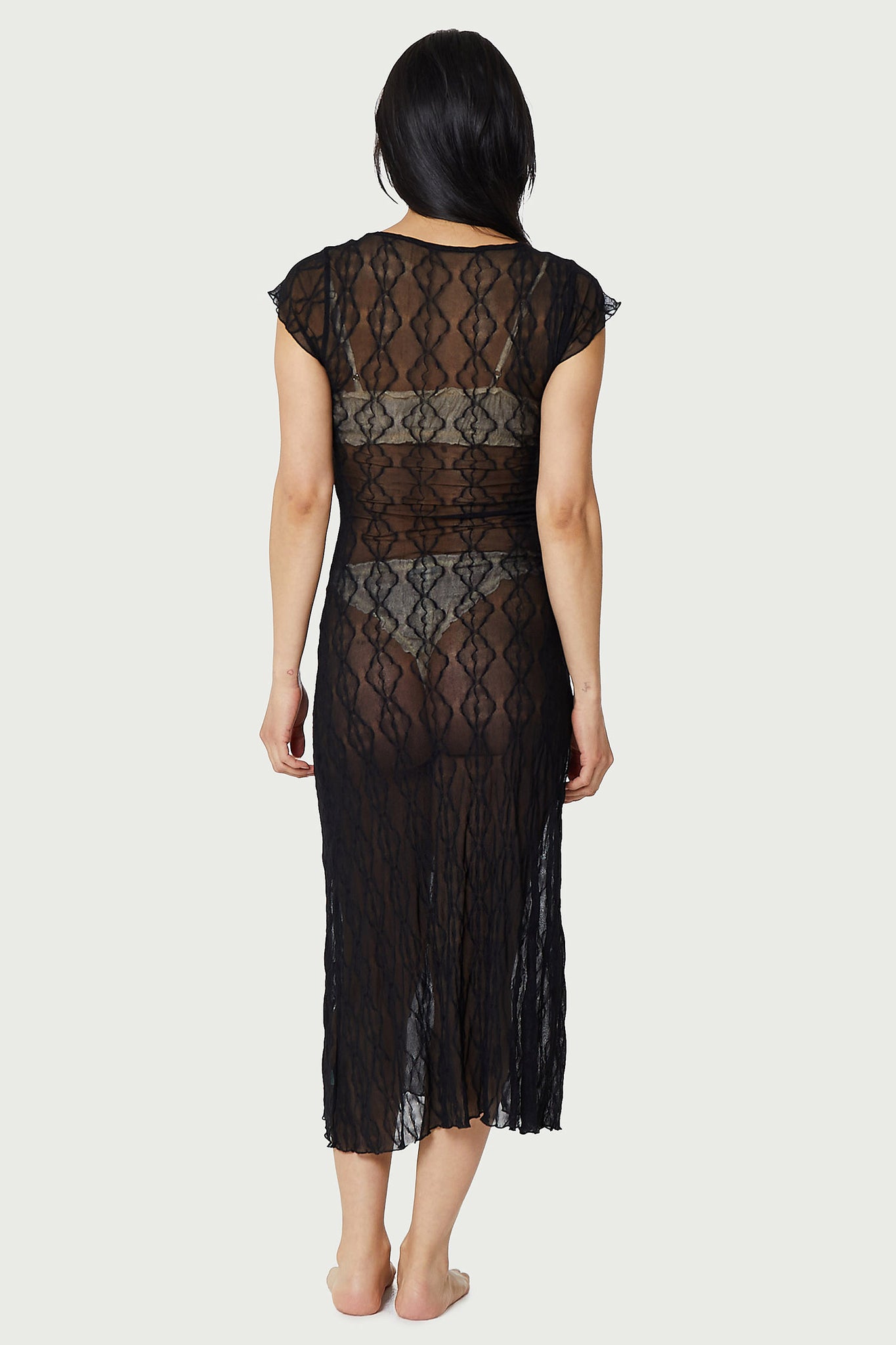 Mariposa Lace Midi Dress