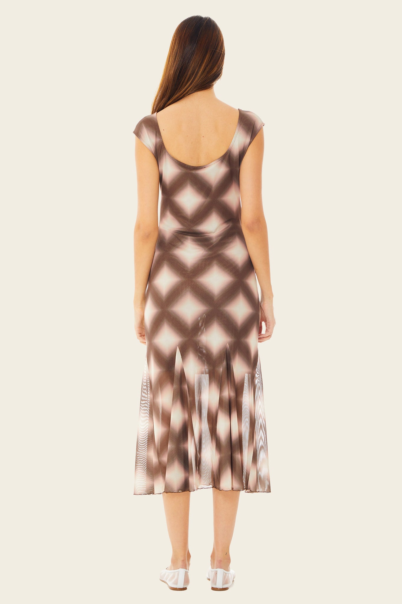 Bitna Mesh Midi Dress