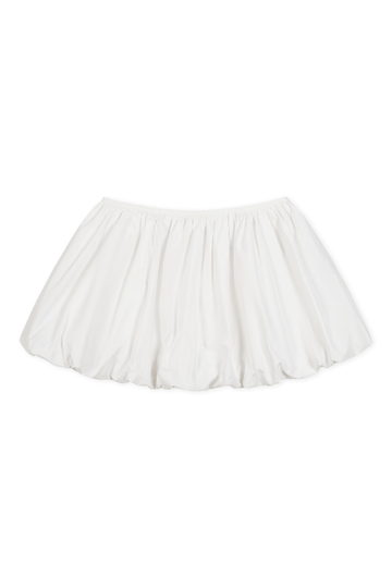 Poplin Mini Skirt