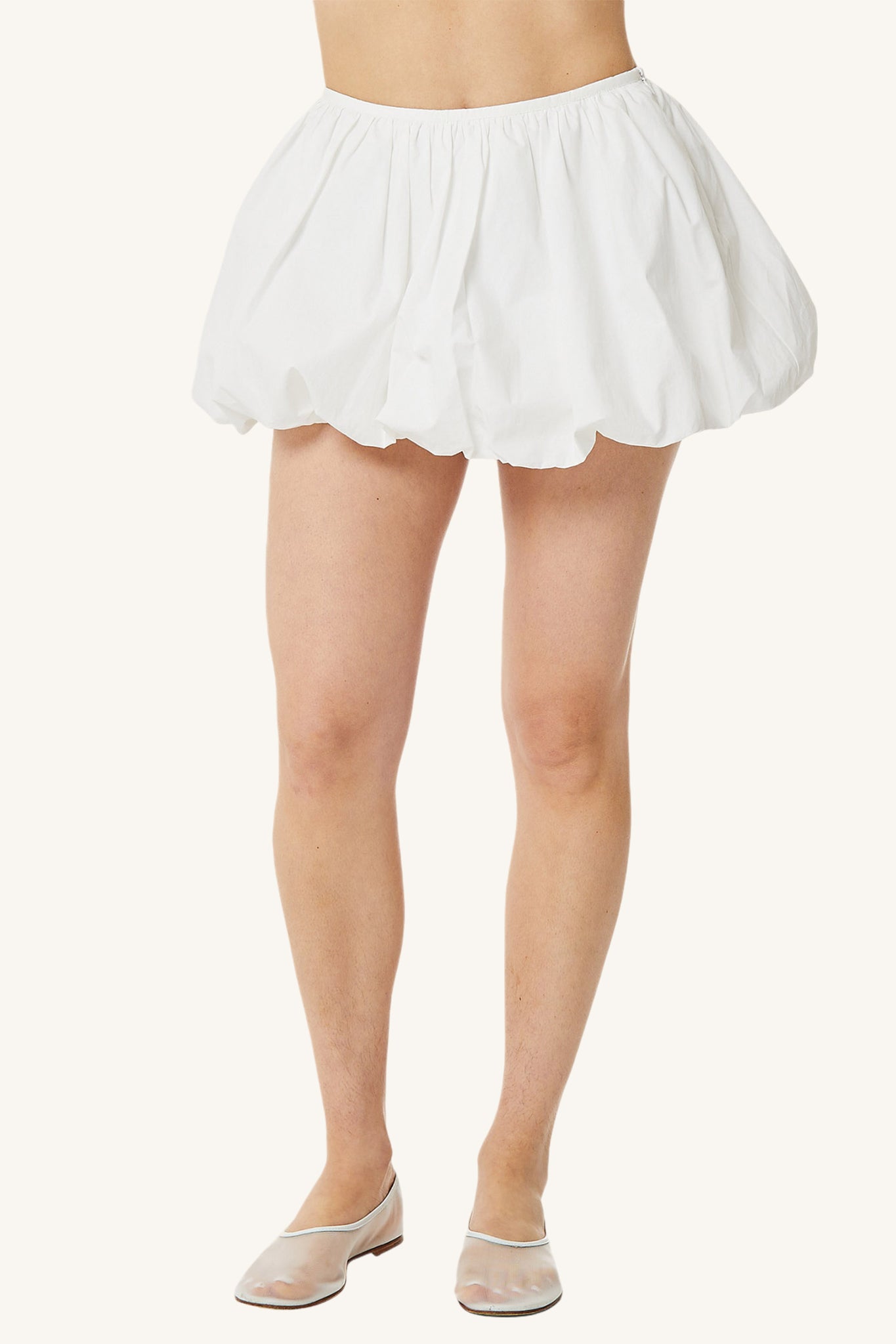 Poplin Mini Skirt