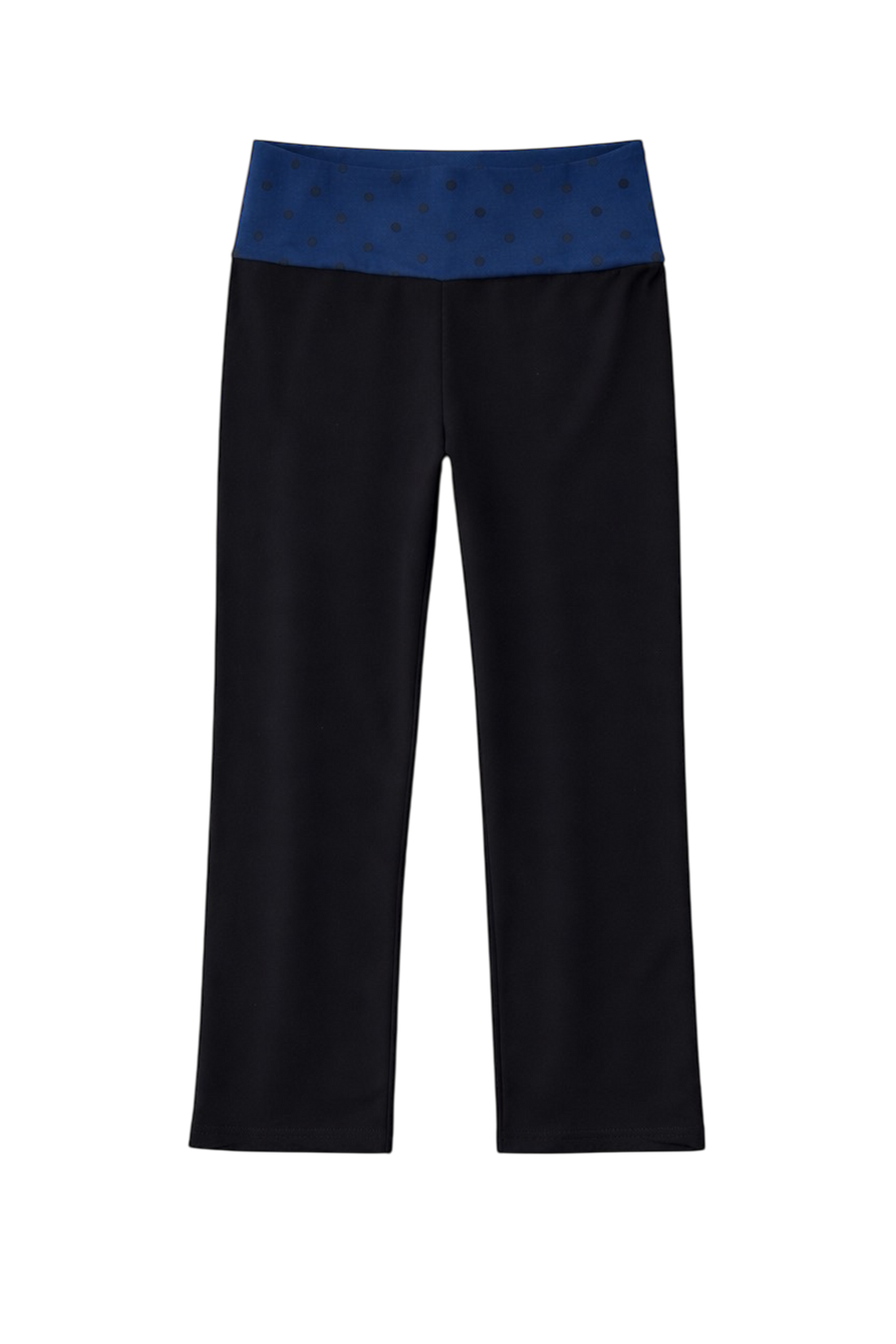 SORI CAPRI PANT IN SAILOR POLKA BLACK