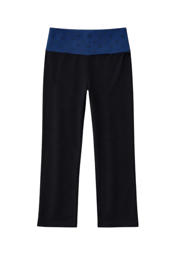 SORI CAPRI PANT IN SAILOR POLKA BLACK