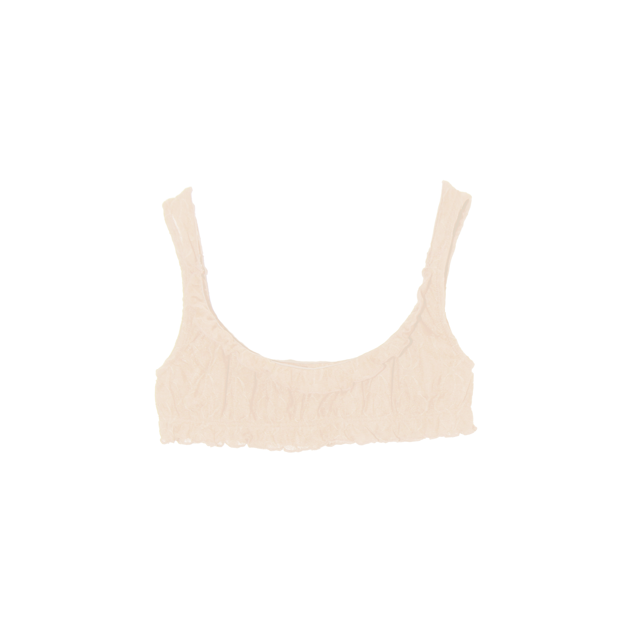 Mariposa Ruffle Bralette in Cloud