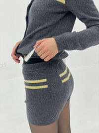 Charcoal/Butter / XS/S