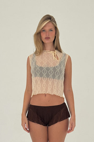 Mariposa Keyhole Tee