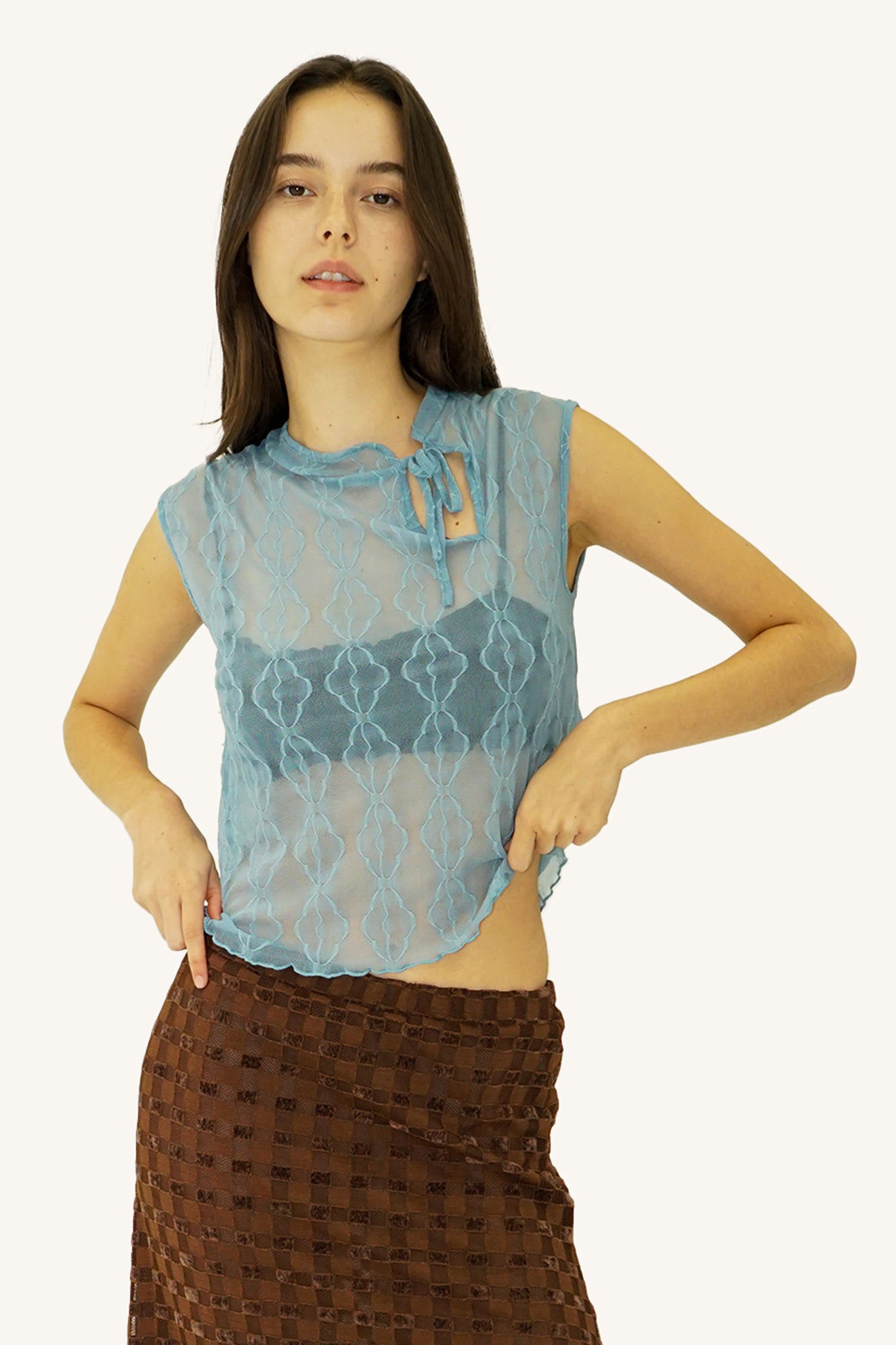 Mariposa Keyhole Tee