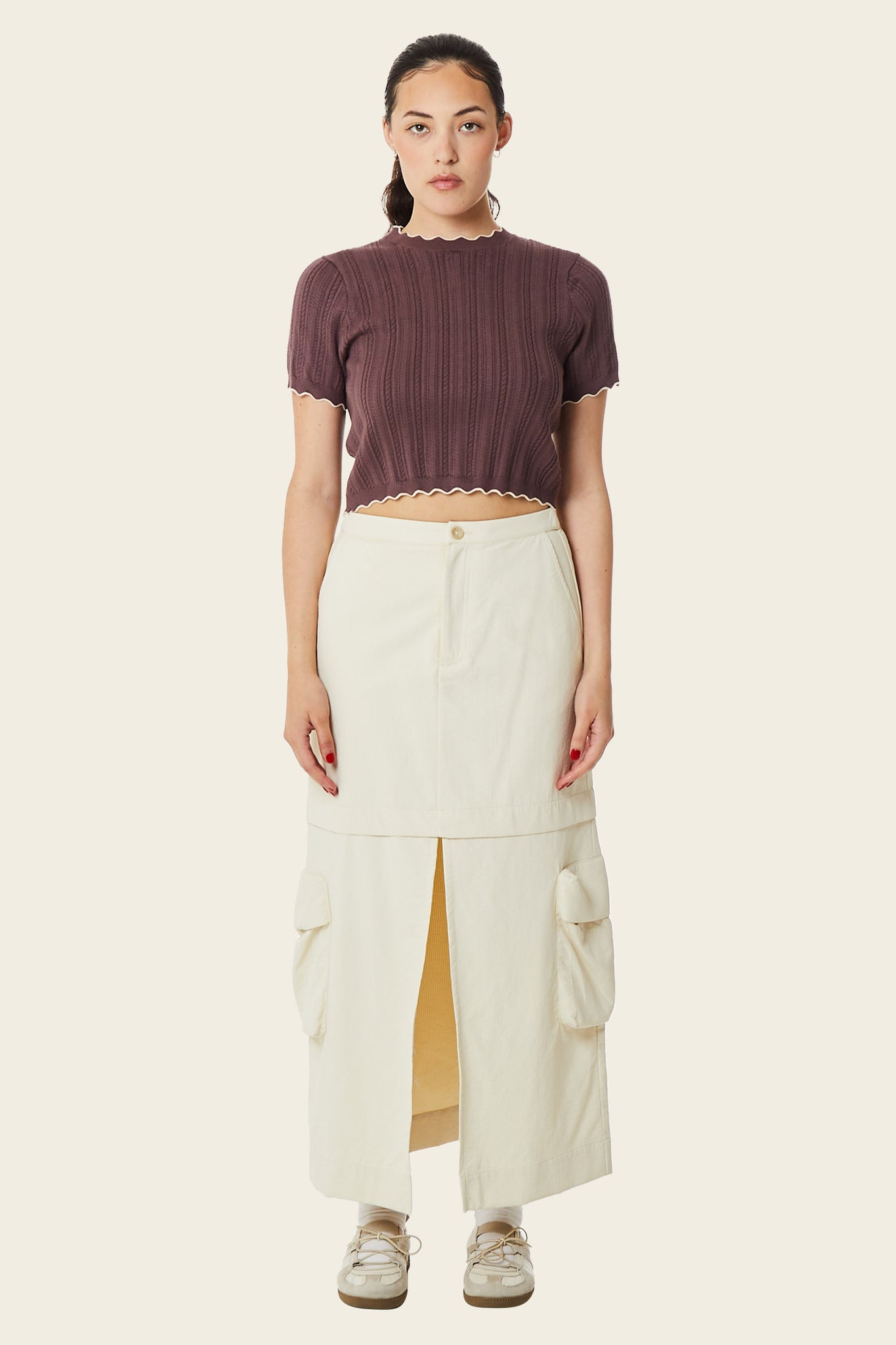 Owen Cargo Midi Skirt