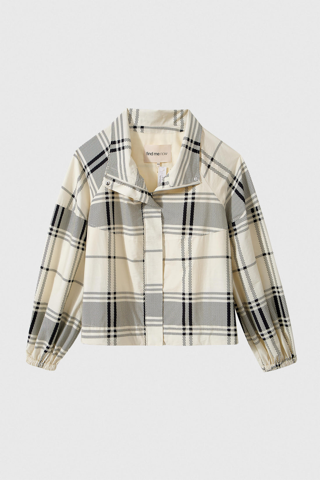 ALMA JACKET IN MIDNIGHT PLAID