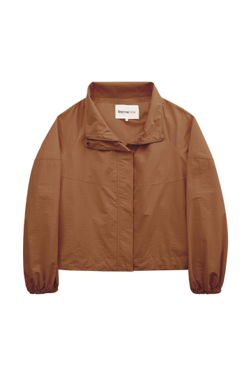 ALMA JACKET IN WALNUT