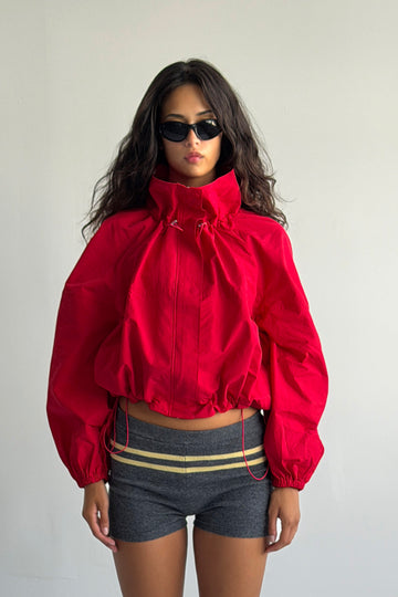ALMA  JACKET IN RED