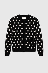 Black Polka Dot / XS/S