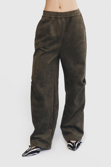 Sable Pant In Olive