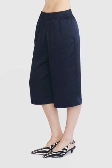 Duri Cropped Pant In Navy