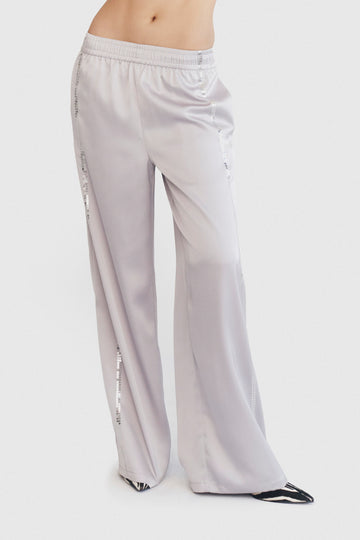 Leiseu Track Pants In Silver