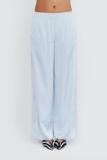 Leiseu Track Pants In Sky Blue Strip