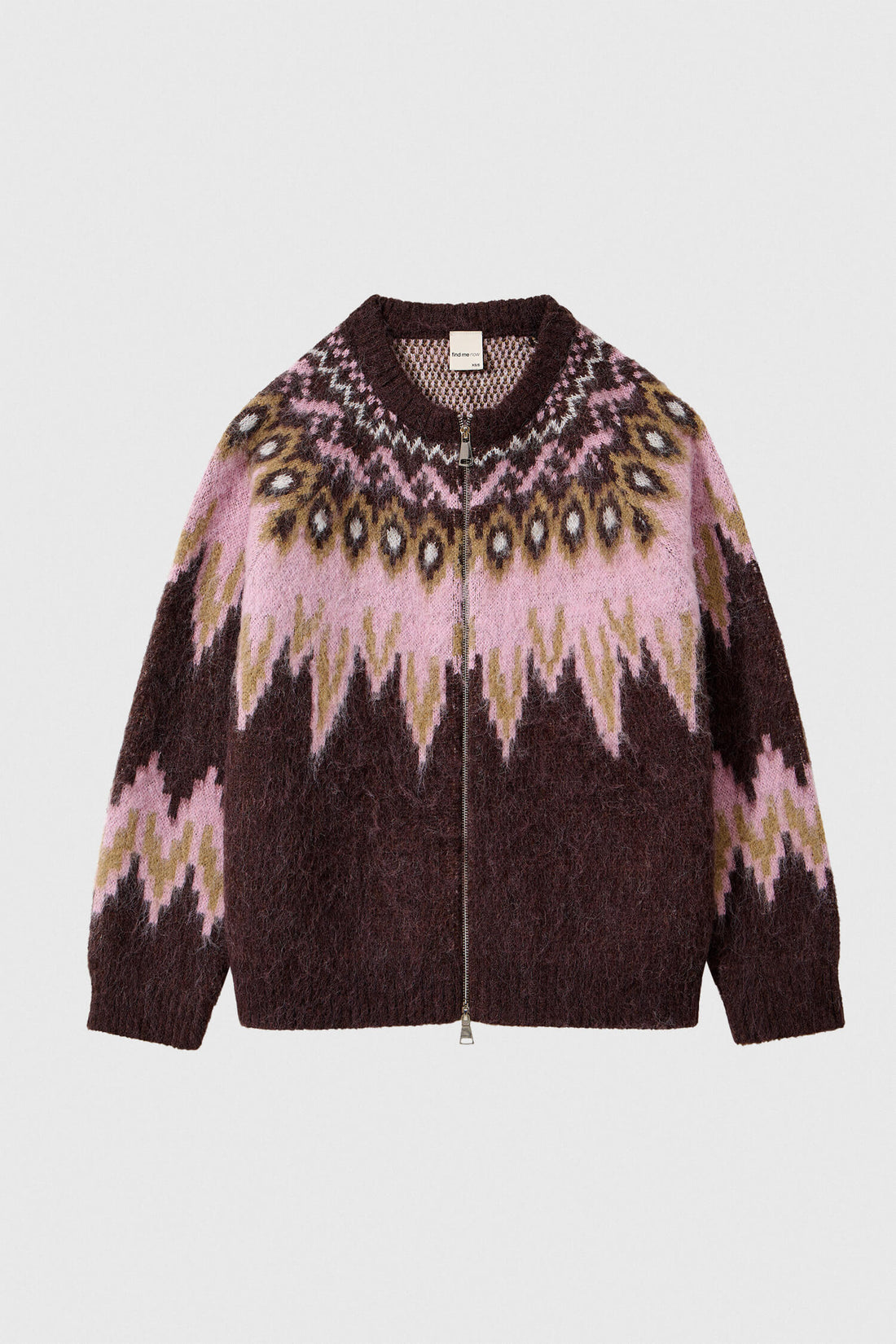 Hye Cardigan In Cocoa Confetti