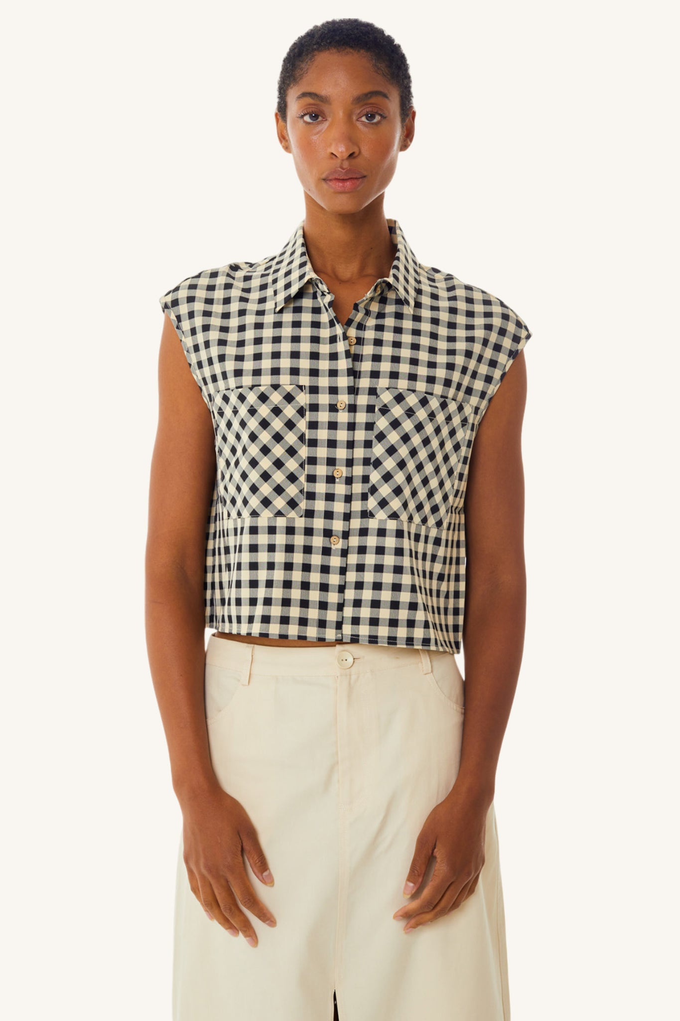 Estelle Button Down Vest