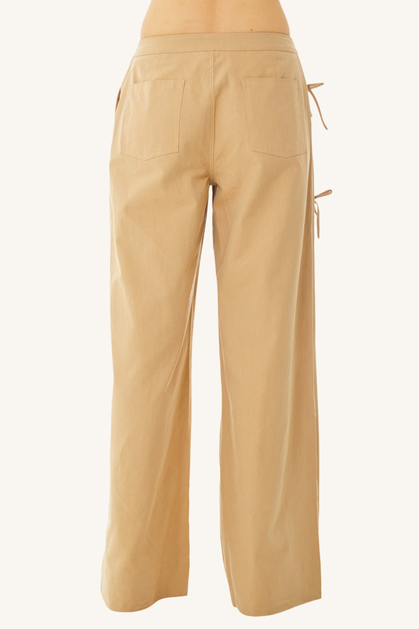 Cargo Bow Wide Leg Pant