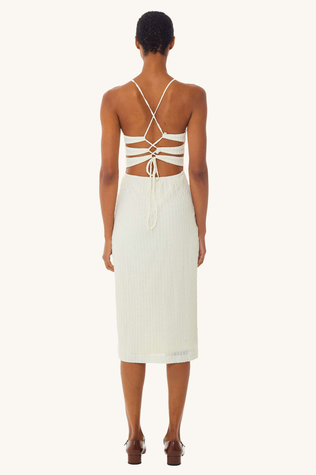 Roman Mesh Kai Dress