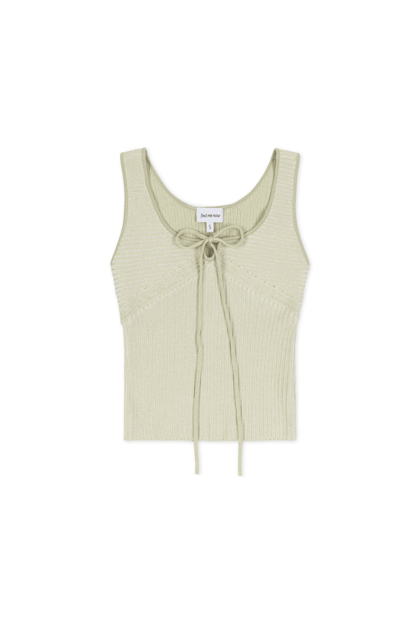 Acacia Knit Tie Tank Top