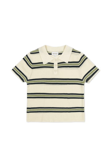 Olive Knit Polo