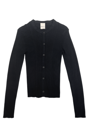 Ribbed Knit Cardigan