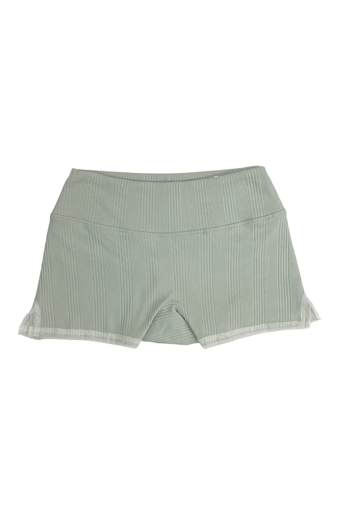 Ribbed Knit Hot Short