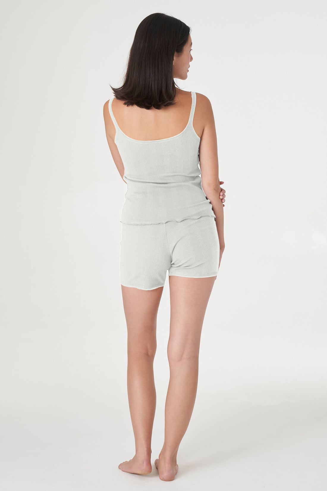 Ribbed Knit Hot Short