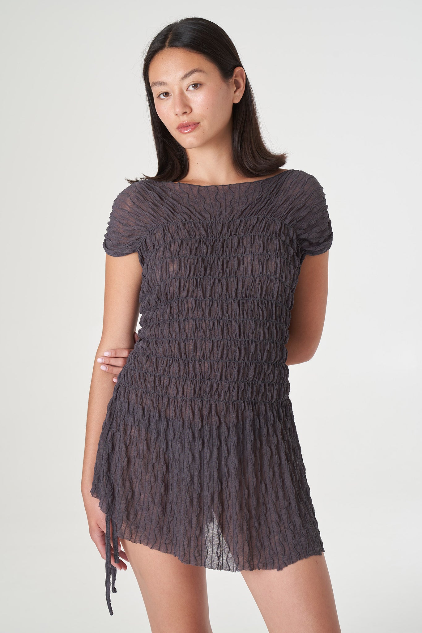 Ruched Ross Mini Dress