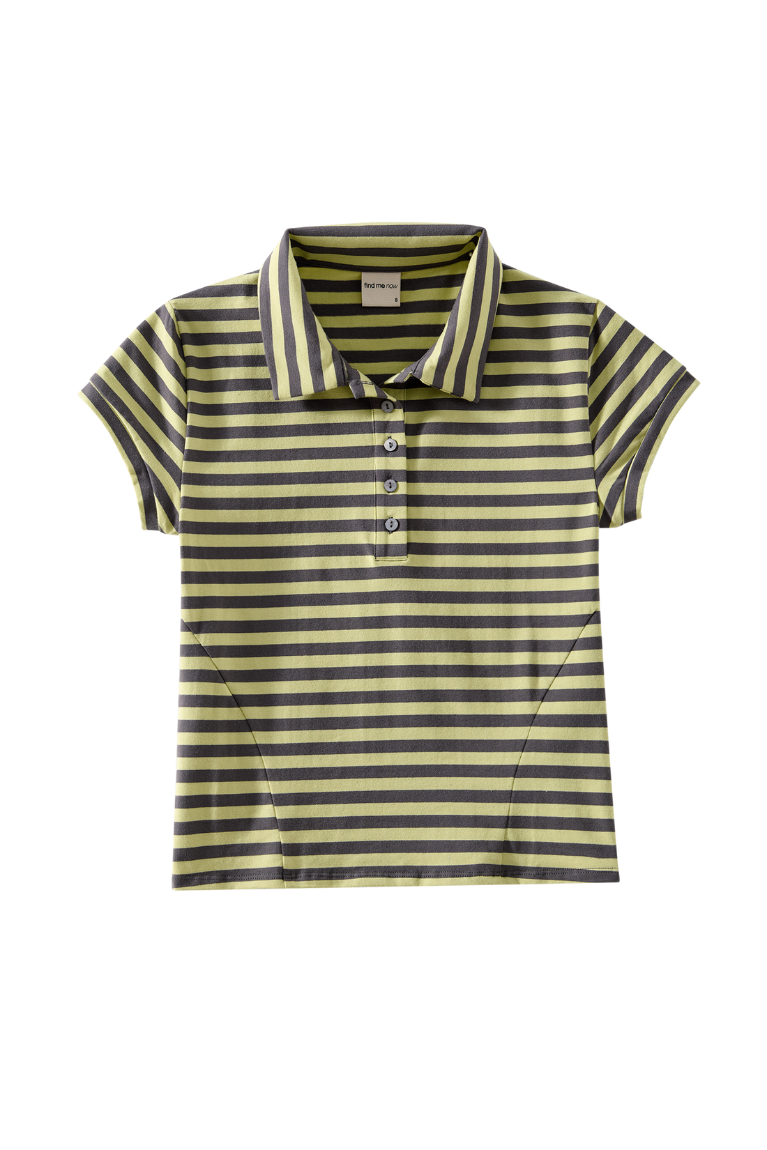 CARMO POLO TEE IN SAGE AND OLIVE